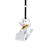 SLEDDING TEDDY ORNAMENT