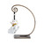 SLEDDING TEDDY ORNAMENT