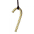 TWIST CANDY GOLD CANE ORNAMENT 