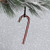 TWIST CANDY RED CANE ORNAMENT