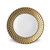 L'OBJET AEGEAN DINNER PLATE GOLD