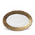 L'OBJET AEGEAN OVAL PLATTER GOLD