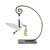 Stork Ornament Gold