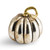 Glass Pumpkin Lg