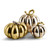 Glass Pumpkin Lg