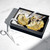 New Leaves Ginkgo Double Compartment Dish
