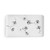 Black Orchid Bath Collection Vanity Tray