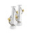 Butterfly Ginkgo Gold Candleholders