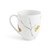 Butterfly Ginkgo Porcelain Mug