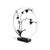 Black Orchid 22" Moon Gate Sculpture