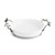 Black Orchid Pie Dish