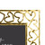 Heart Frame 5x7 Gold
