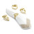 Mistletoe Napkin Ring Set