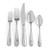 Molten 5-Piece Flatware Set - Silver