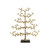 Espalier Christmas Ornament Tree Gold - Small