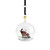 Santa Globe Ornament