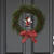 Skiing Santa Ornament