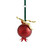 Pomegranate Glass Ornament Red
