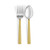 Palm Serving Set - Gold