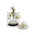 Pomegranate Demitasse - Set w/Stand