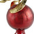 Pomegranate Glass Ornament - Red