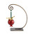 Pomegranate Glass Ornament - Red