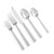 Twist 5-Piece Flatware Set - Silver