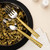 Twist Serving Set - Gold