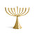 Twist Menorah - Gold