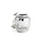 White Orchid Vase - Small