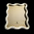 Ripple White Enamel Frame 8x10