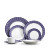Perlée Dinnerware Set Navy