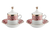 COFFEE SET FOR TWO SCARLATTO (SET OF 2)