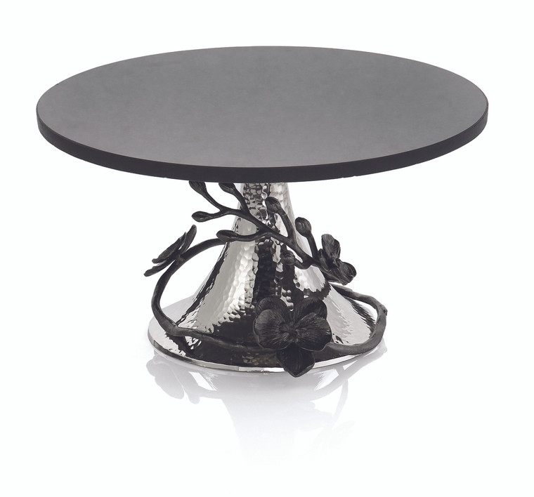MICHAEL ARAM BLACK ORCHID CAKE STAND