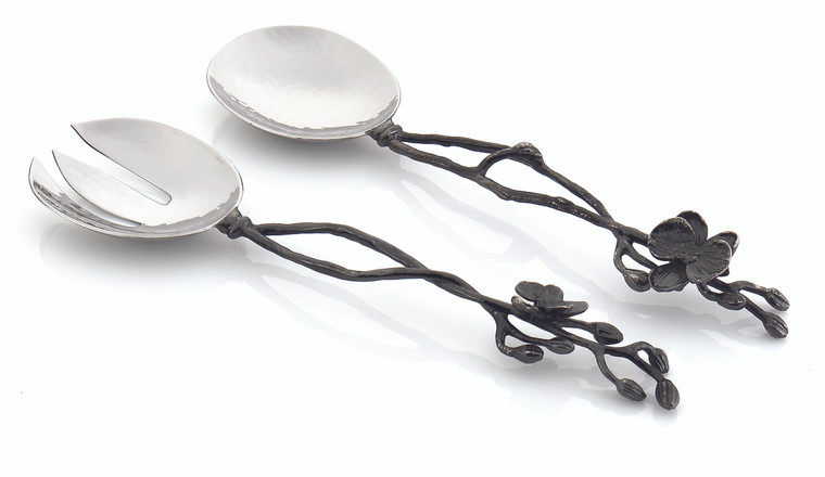 MICHAEL ARAM BLACK ORCHID SERVING SET