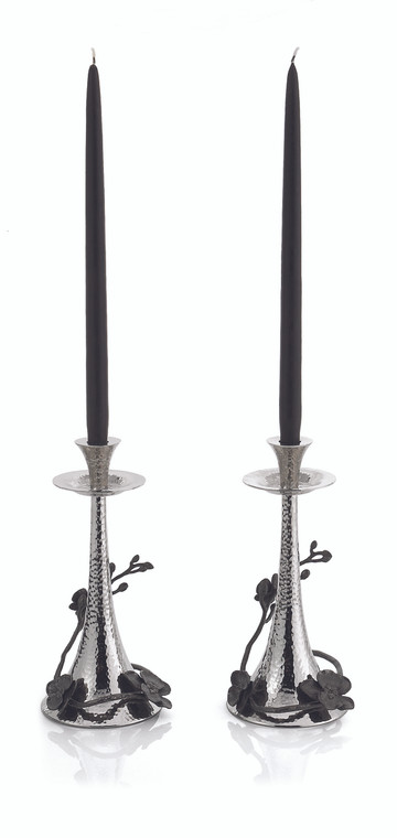MICHAEL ARAM BLACK ORCHID CANDLEHOLDERS