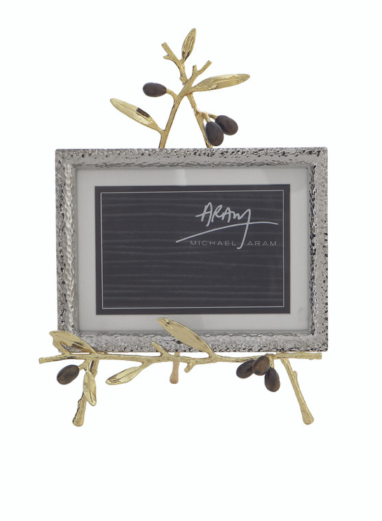 MICHAEL ARAM OLIVE BRANCH GOLD EASEL FRAME