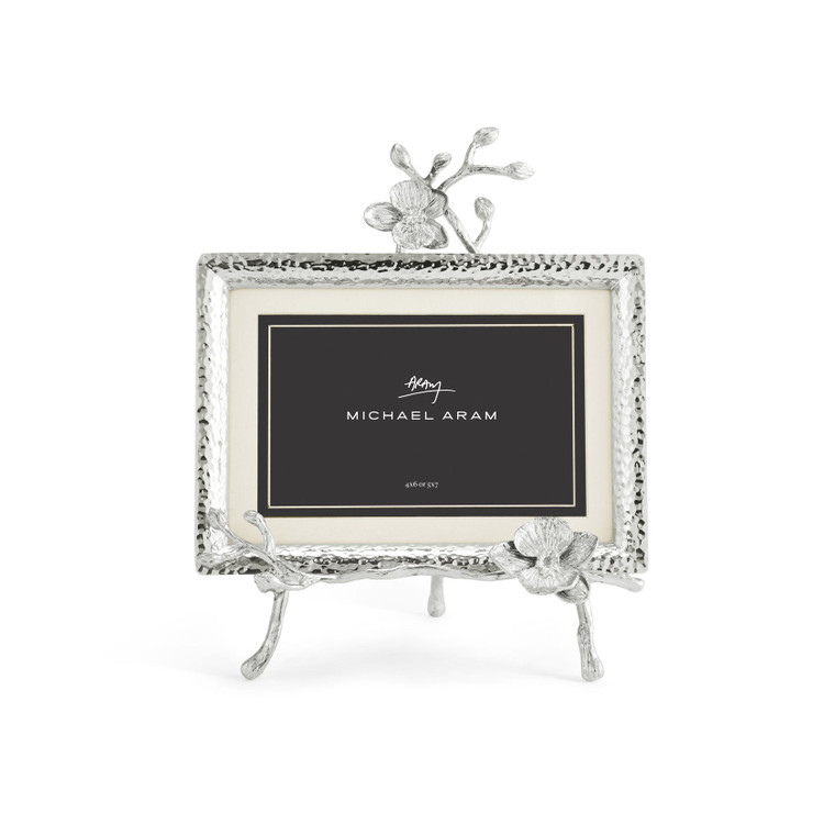 White Orchid Frame - Easel