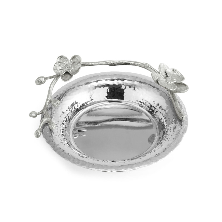 White Orchid Wine Coaster