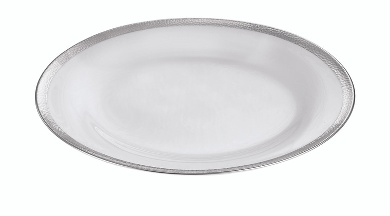 MICHAEL ARAM SILVERSMITH DINNER PLATE