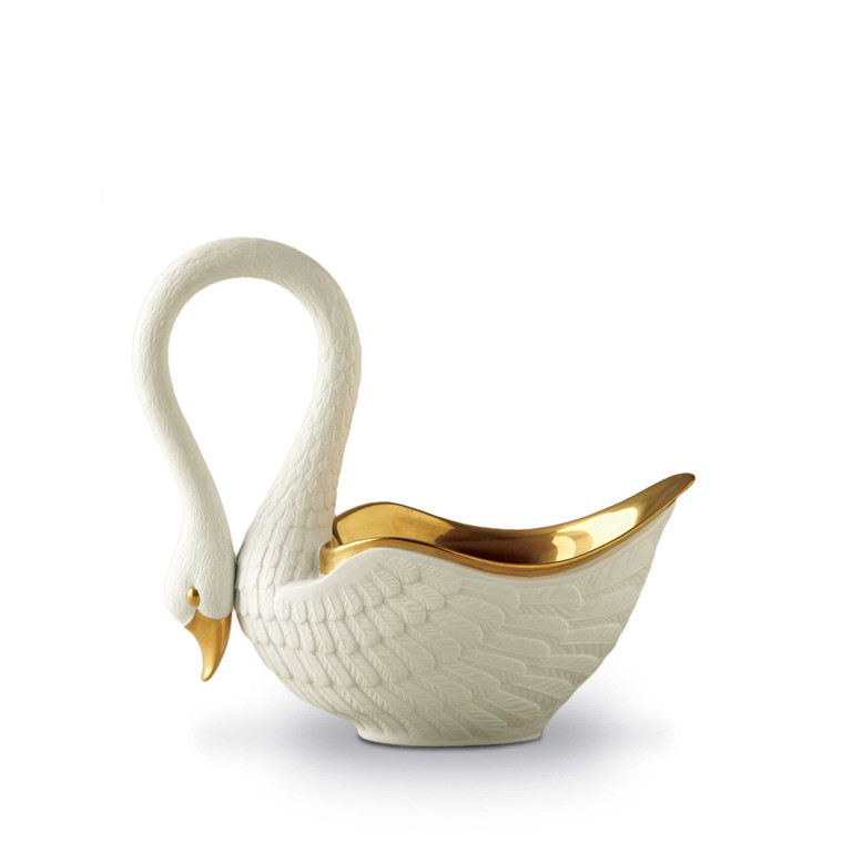 L'OBJET SWAN BOWL MEDIUM WHITE