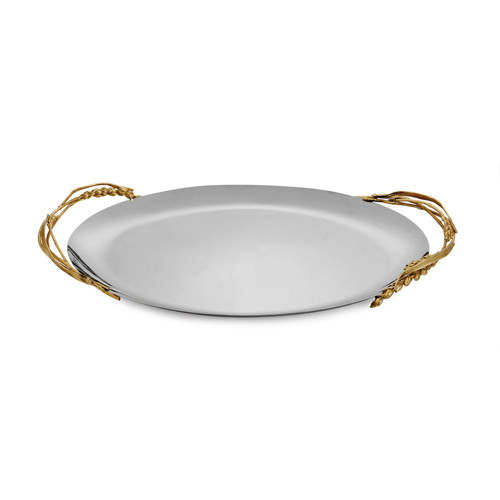  Michael Aram Wheat Oval Serving Platter