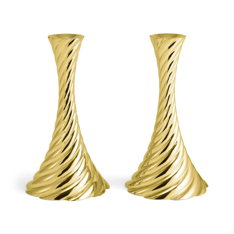 Twist Candleholders - Gold 