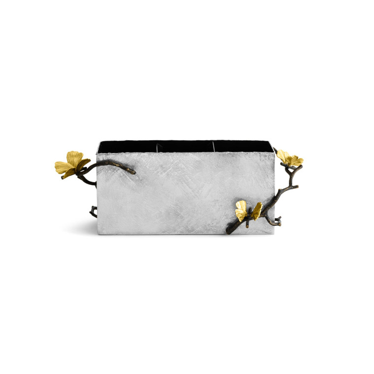 Butterfly Ginkgo Cutlery Caddy - Triple