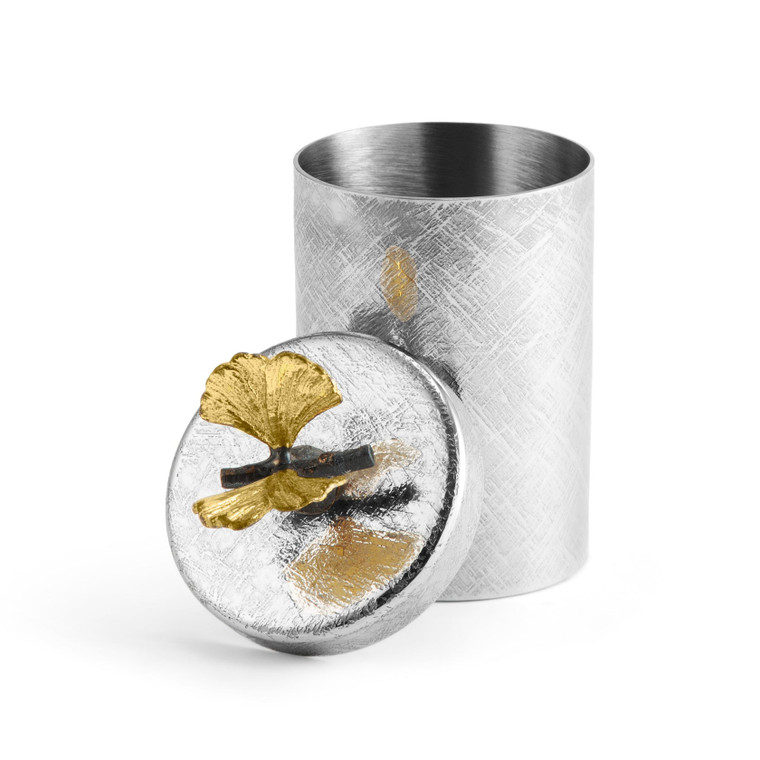 Butterfly Ginkgo Bath Collection - Round Container