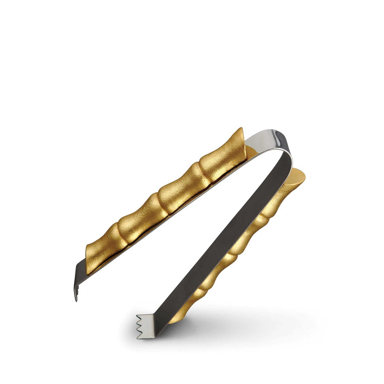 L'OBJET BAMBOU ICE TONGS
