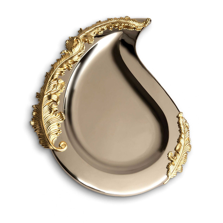 L'OBJET LAMINA OVAL PLATTER