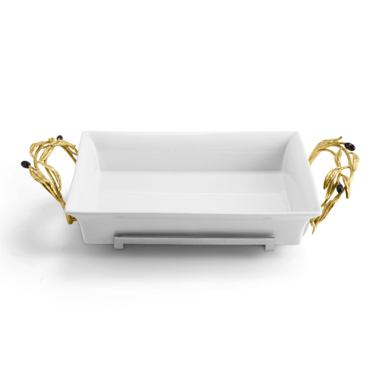 Olive Branch Casserole Dish - 2 Quart