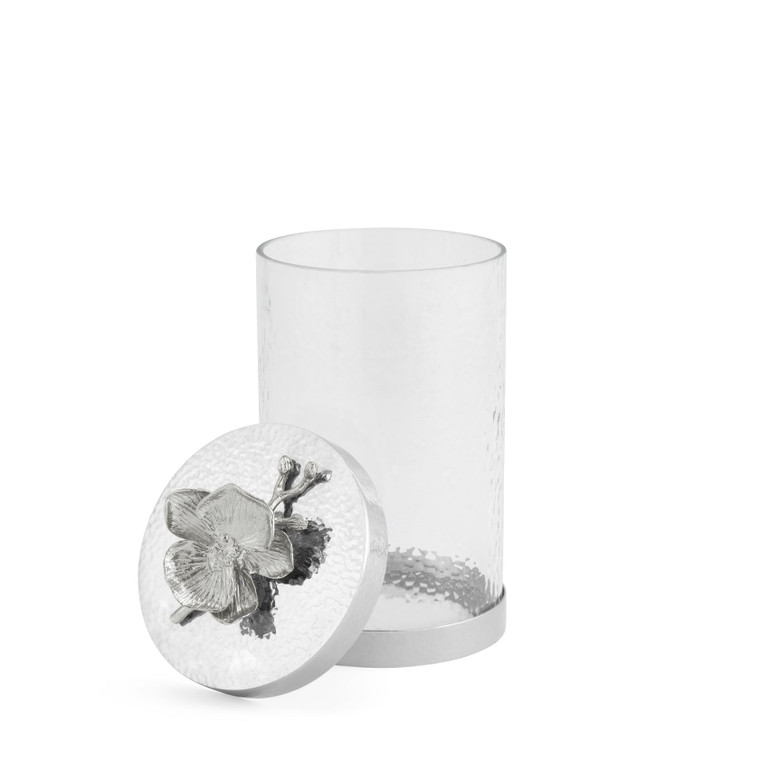 White Orchid Canisters - Medium