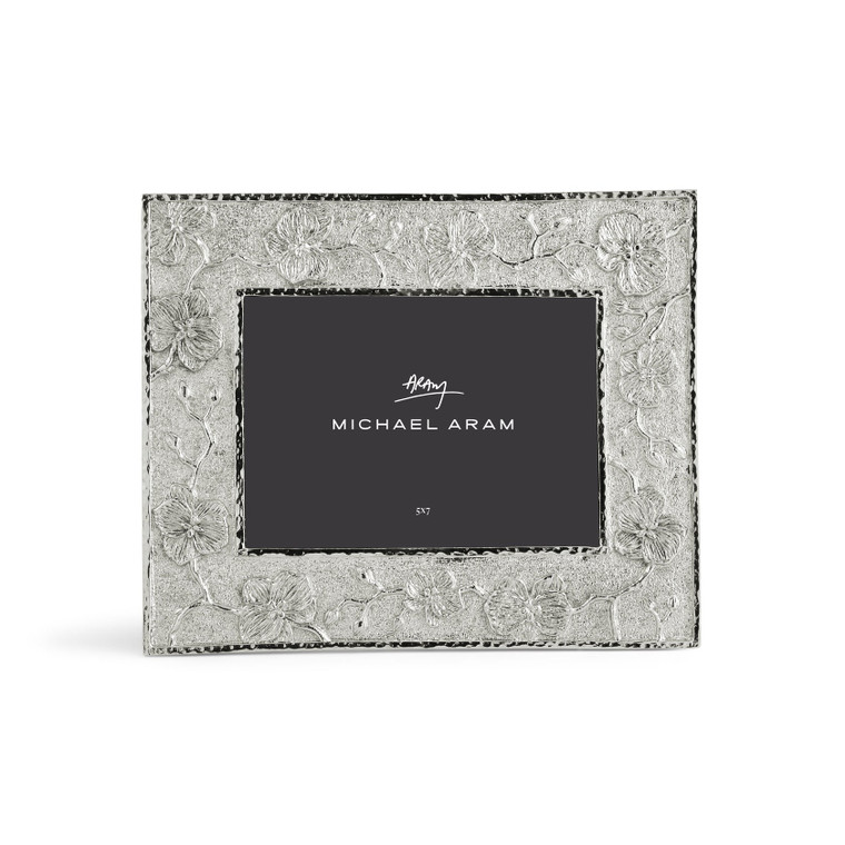 White Orchid Sculpted Frame 5x7